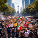 Caos vial en CDMX: marchas y tráfico complican la movilidad