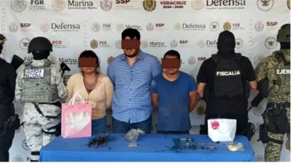 Detienen a tres sospechosos por paquetes explosivos en Papantla, Veracruz