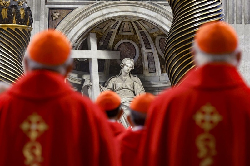Fifth Novemdiale Mass in memory of Pope Francis at the Vatican