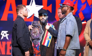 ¡Pelea histórica en Arabia! ‘Canelo’ Álvarez va por el cinturón de Scull