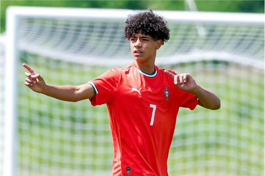 Cristiano Ronaldo Jr debuta con Portugal Sub-15