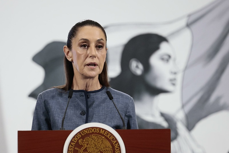 Rueda de prensa diaria de Claudia Sheinbaum en México
