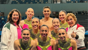 Equipo mexicano de natación artística conquista bronce en China