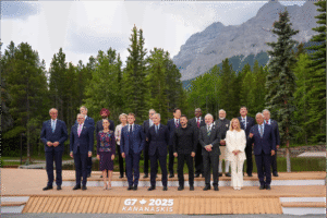 Sheinbaum inicia su agenda en el G7 con reuniones clave con la UE e India