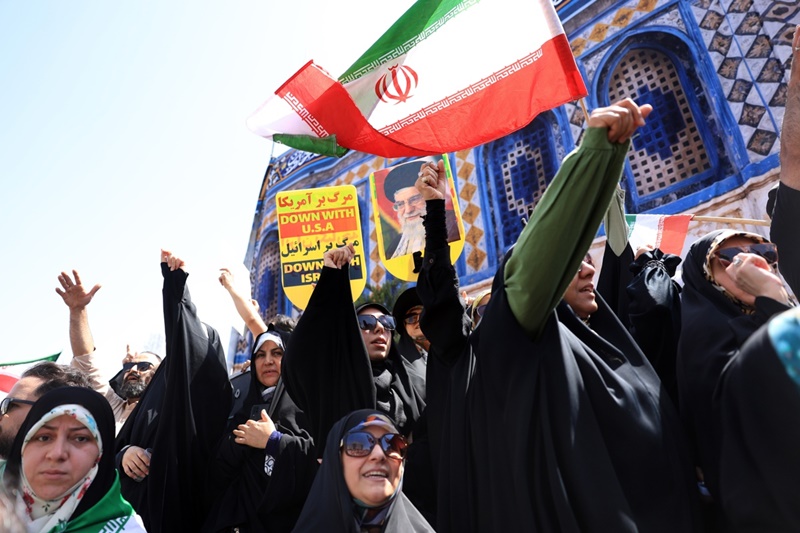 Anti-Israel rally in Tehran