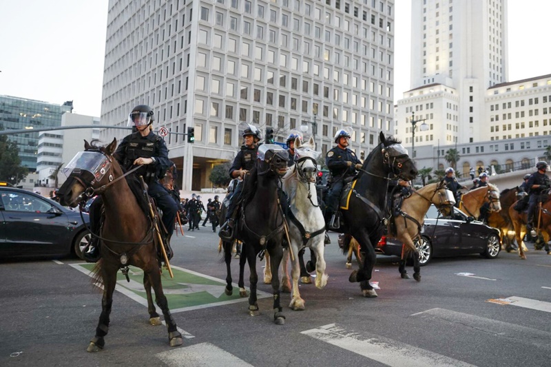 Ongoing protests of ICE in Los Angeles