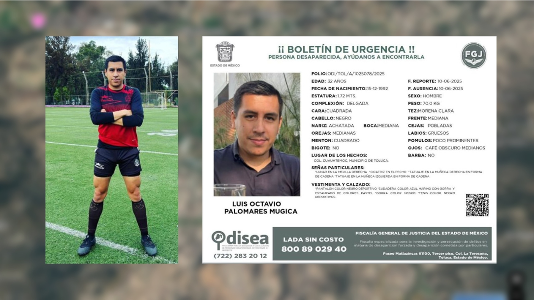 ¿Qué le pasó a Luis Octavio Palomares? El árbitro desaparecido que apareció muerto en Querétaro