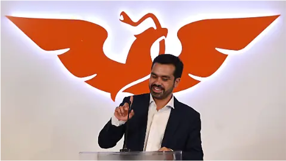 Máynez niega alianza de MC con el PAN; responde a acusaciones de Presidencia