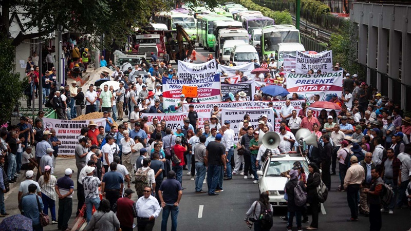 Marcha transportistas