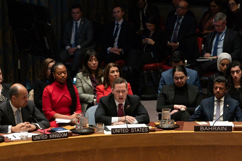 EEUU niega ante la ONU estar en guerra contra Venezuela: "No estamos ocupando ningún país"