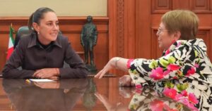 presidenta-de-mexico-claudia-sheinbaum-recibe-en-el-palacio-nacional-a-michelle-bachelet